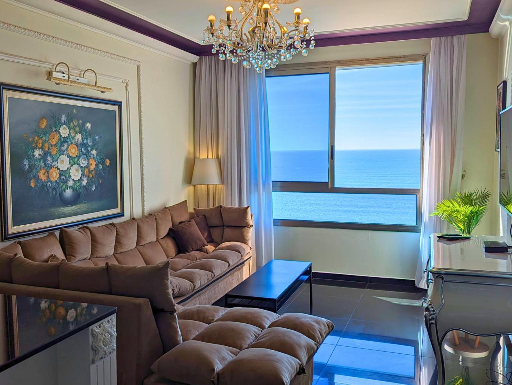 Almog Beach Apartments מגדלי חוף הכרמל חיפה المظهر الخارجي الصورة