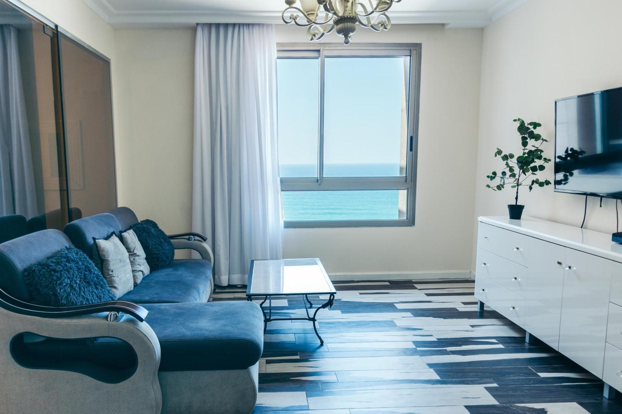 Almog Beach Apartments מגדלי חוף הכרמל חיפה المظهر الخارجي الصورة